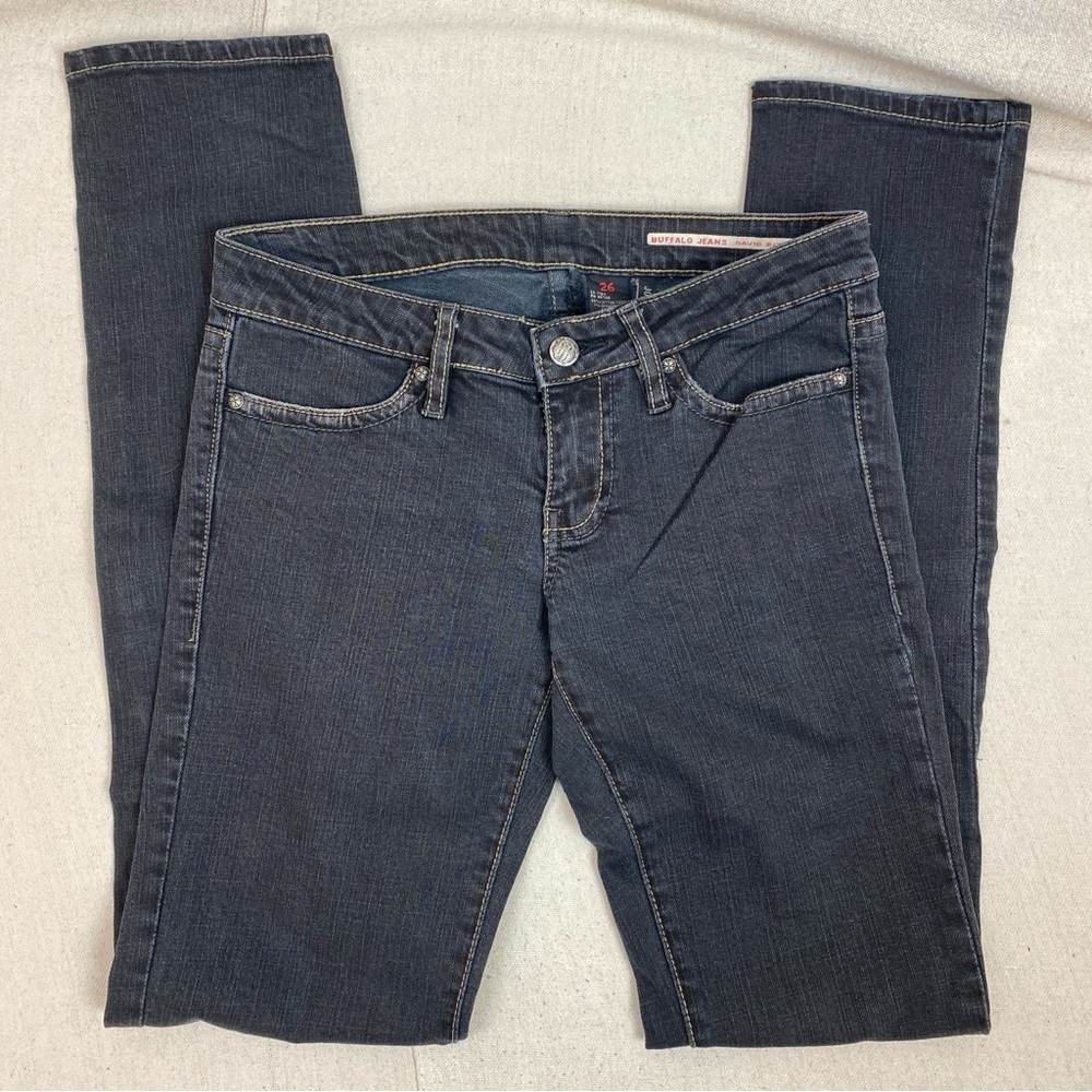 Buffalo David Bitton Jolie x Low Rise skinny Jeans Black 26